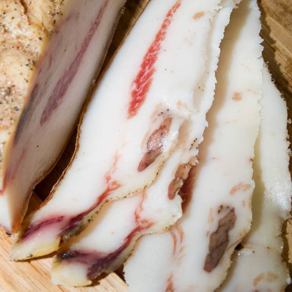 Guanciale stagionato biologico senza lattosio 500g – Bottega