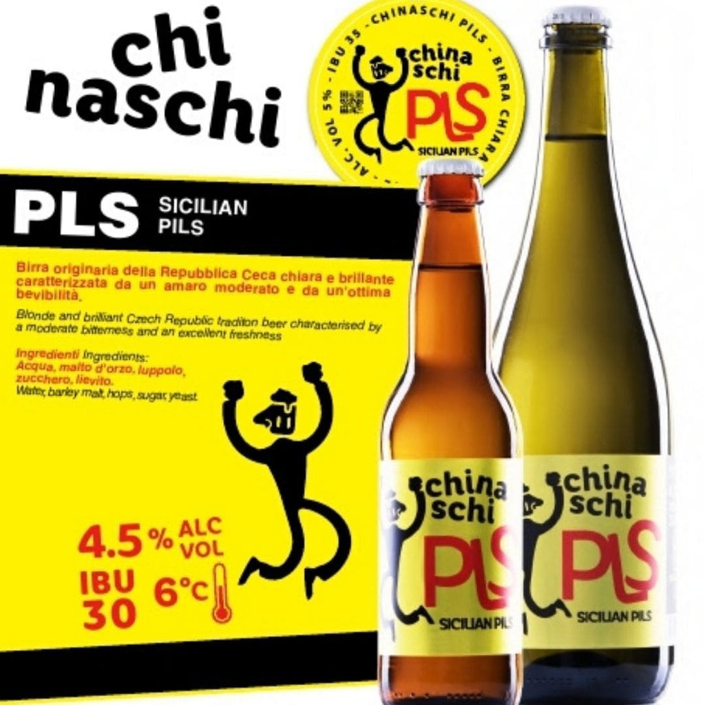 Birra Sicilian Pils - Formati da 33 cl e 75 cl